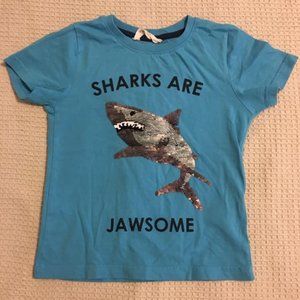 Young Boys Reversible Shark Shirt